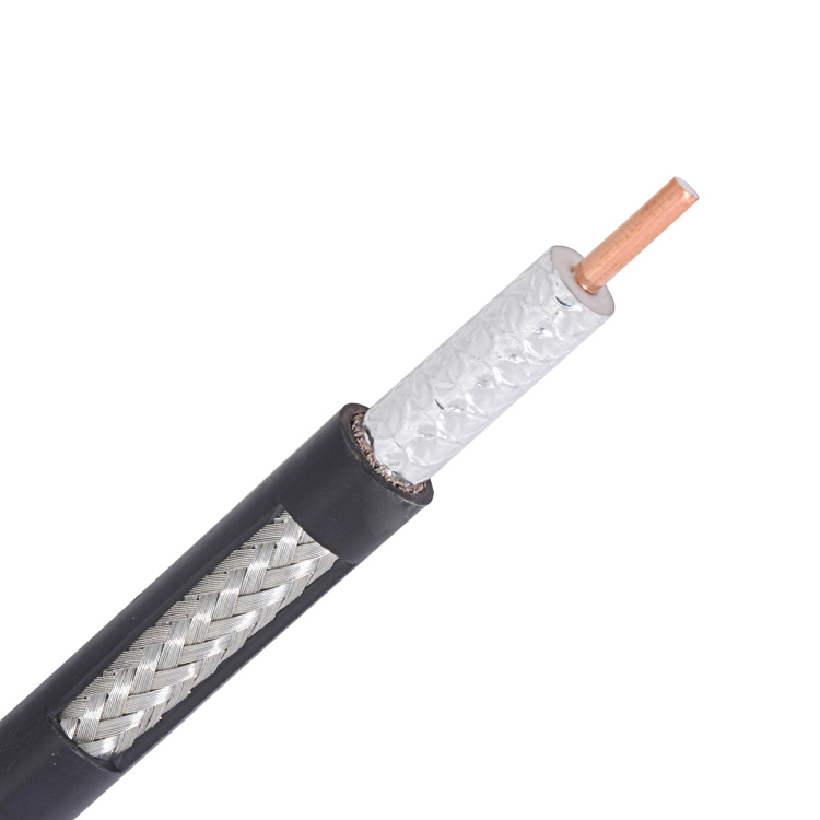RG6 Coax 18 AWG 95% BC Braid 305M