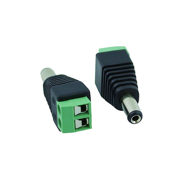 DC MALE FEMALE CONNECTOR 5.5 x 2.1mm