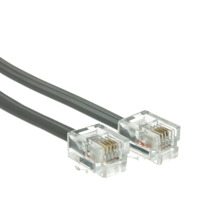 RJ11 Telephone Cord 6P4C